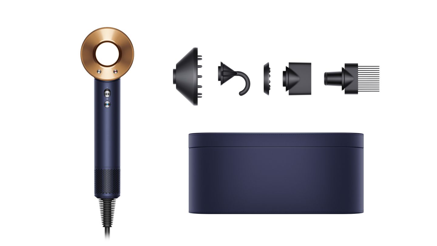Dyson Supersonic Hair Dryer Blue Copper